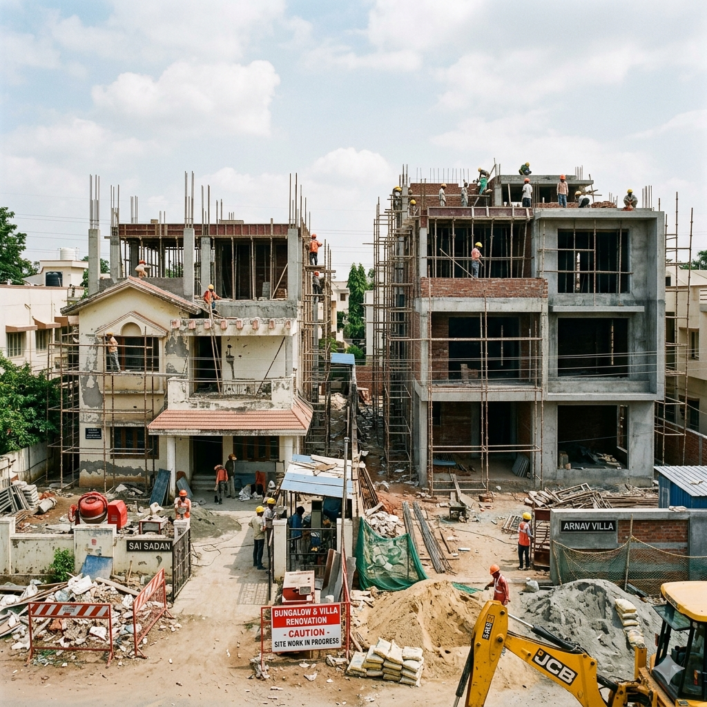 Villa Renovation  vs Building New Properties What`s The Right Choice For You ?-1