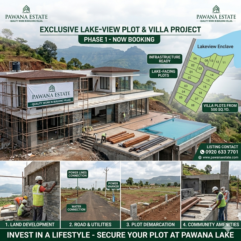 ULTIMATE GUIDE TO VILLA RENOVATION & NEW BUNGALOW CONSTRUCTION NEAR PAWANA LAKE 2026-2